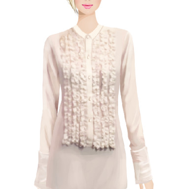 Elfi crinkle blouse 6635 main image 1